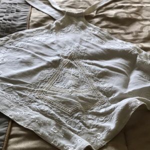 Made in India wrap skirt and halter top